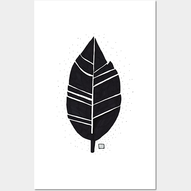 SCANDINAVIAN STYLE LEAF Wall Art by Shall1983